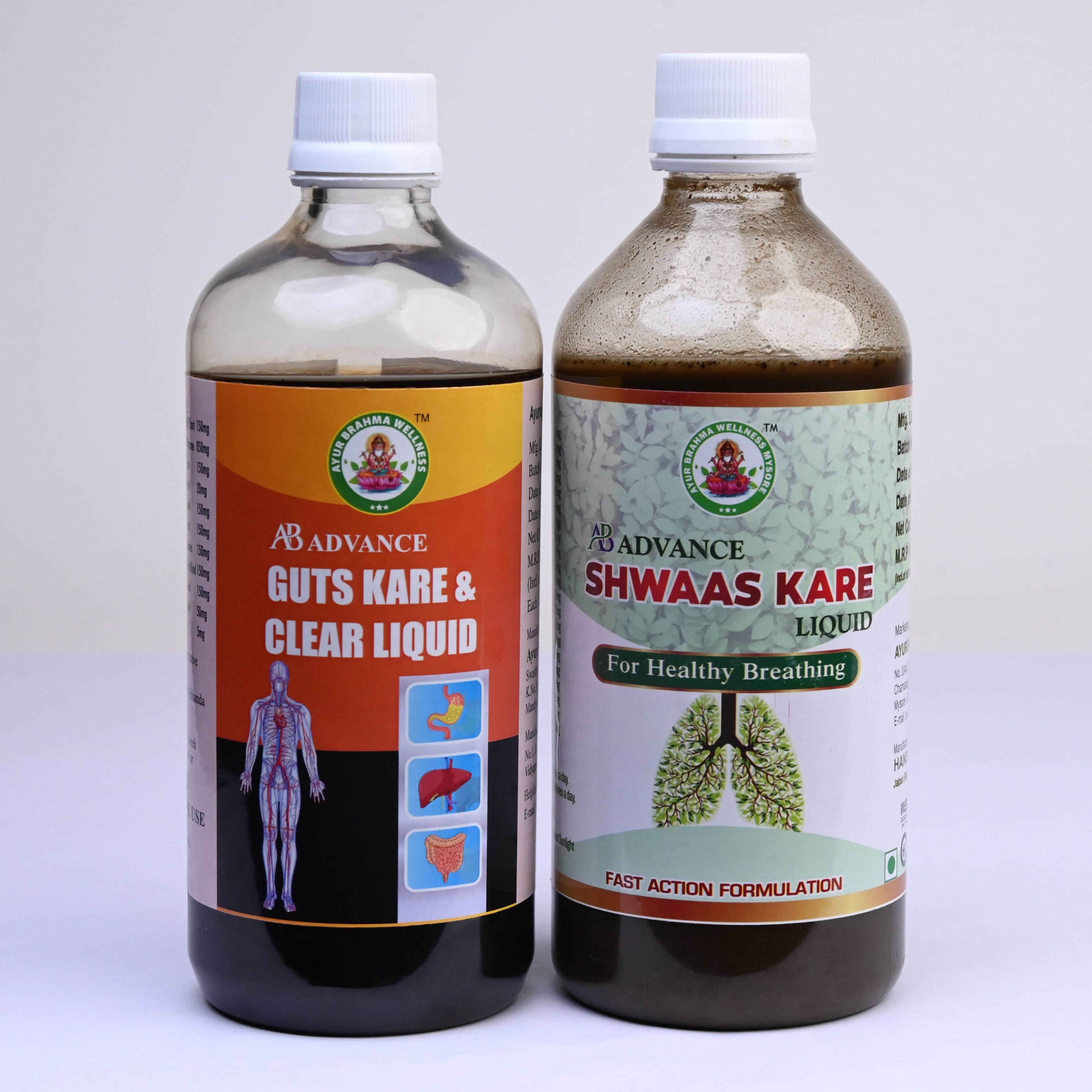 AB Advance Shwaas Kare and Guts Kare Liquid