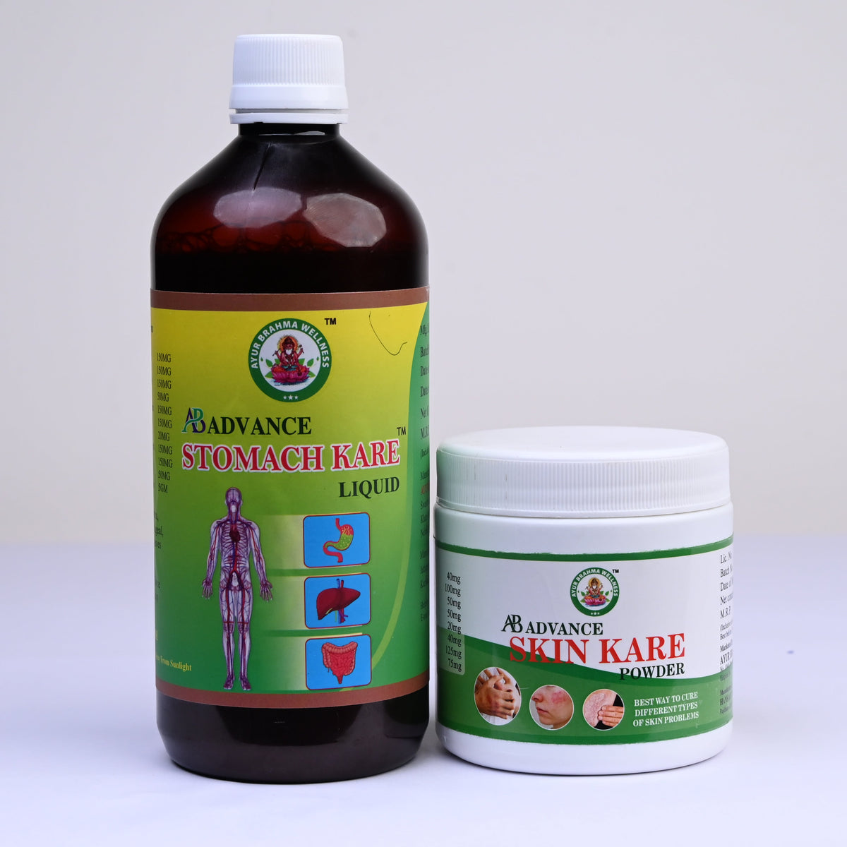 AB Advance Skin Care and Stomach Kare Combo